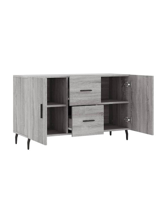 Bufet cu Sertare Gri 100x36x60cm