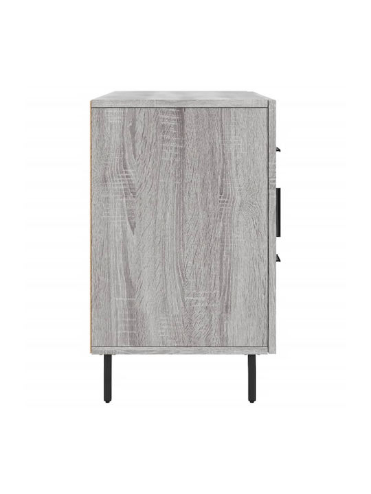 Bufet cu Sertare Gri 100x36x60cm