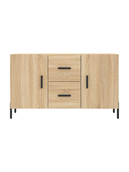 Sideboard Wooden with Drawers Sonoma Oak 100x36x60cm