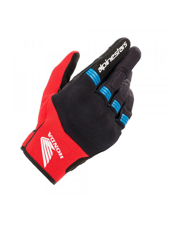 Alpinestars Copper Καλοκαιρινά Ανδρικά Γάντια Μηχανής Black/Red
