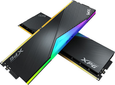 Adata XPG Lancer 64GB DDR5 RAM with 2 Modules (2x32GB) and 6000 Speed for Desktop