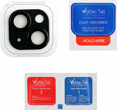 Volte-Tel Electroplating Προστασία Κάμερας Μεταλλικό Πλαίσιο Black για το iPhone 14 / 14 Plus