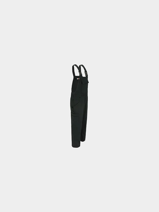 Herock Ovius Work Coveralls Dungarees Black