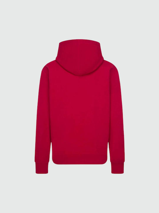 Jordan Kids Sweatshirt with Hood Red