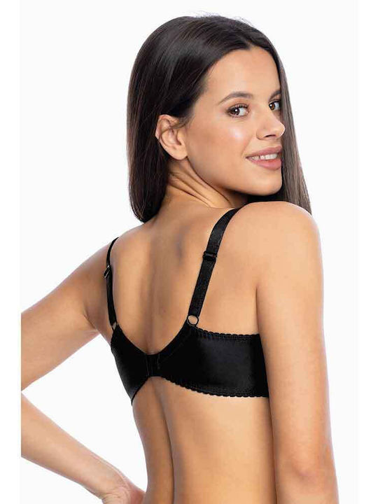 Gaia Bra without Padding Black