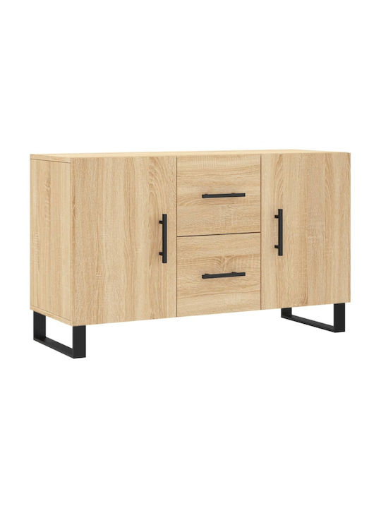 Sideboard Wooden with Drawers Sonoma Oak 100x36x60cm