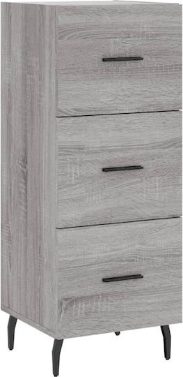 Office Storage Drawer Gray L34.5xW34xH90cm