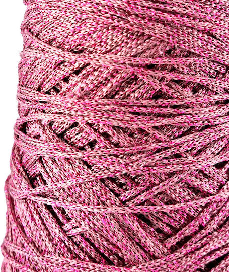 Younique Lab Strickgarn für Taschen Rosa 100gr