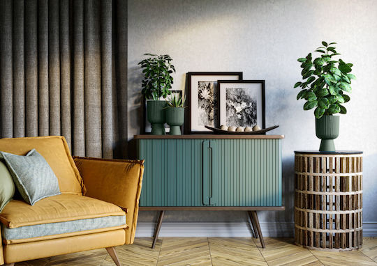 Form Plastic Keli Mika Topf Kunststoff Anthracite 29x29x43cm.