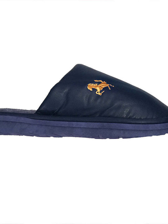 Ustyle Men's Slipper Blue