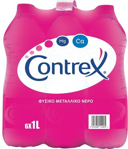 Contrex Φυσικό Μεταλλικό Νερό 6x1lt