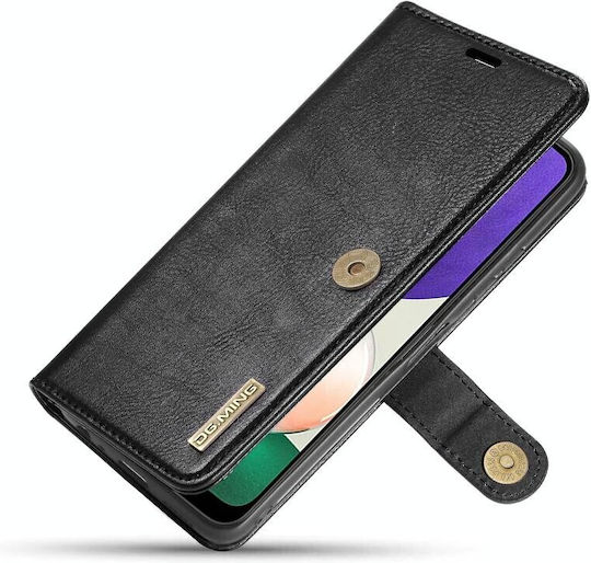 DG.MING Detachable Wallet Δερματίνης Μαύρο (Galaxy A22 5G)