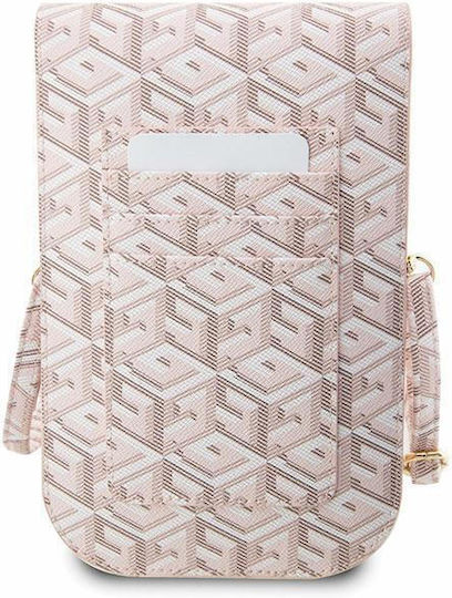 Guess GCube Stripe Beutel Rosa GUWBHGCFSEP