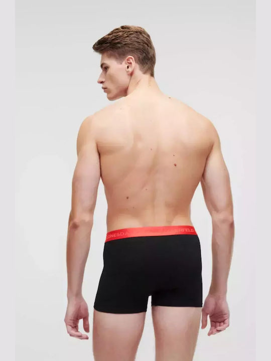 Ανδρικά Μποξεράκια Μαύρα 7Pack