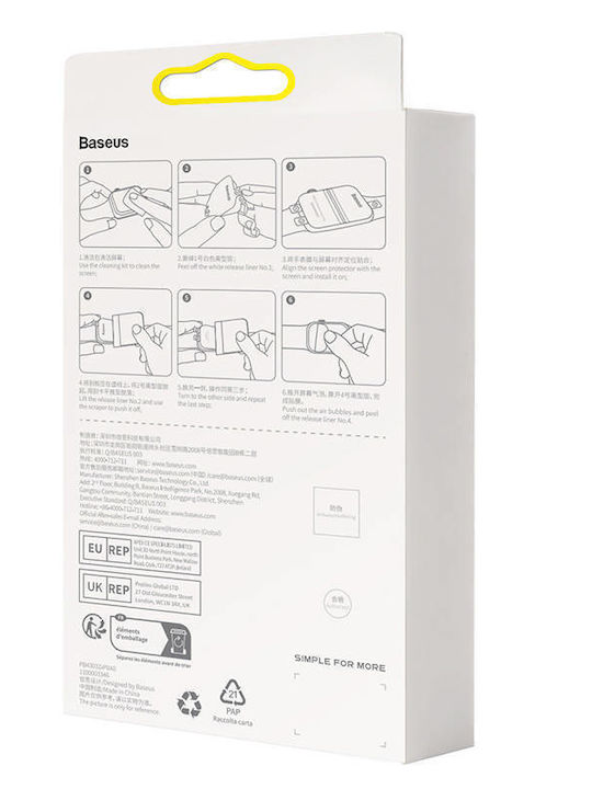 Baseus Nanocrystal Защитен екран за Apple Watch 40 мм 1бр P6001510B201-00