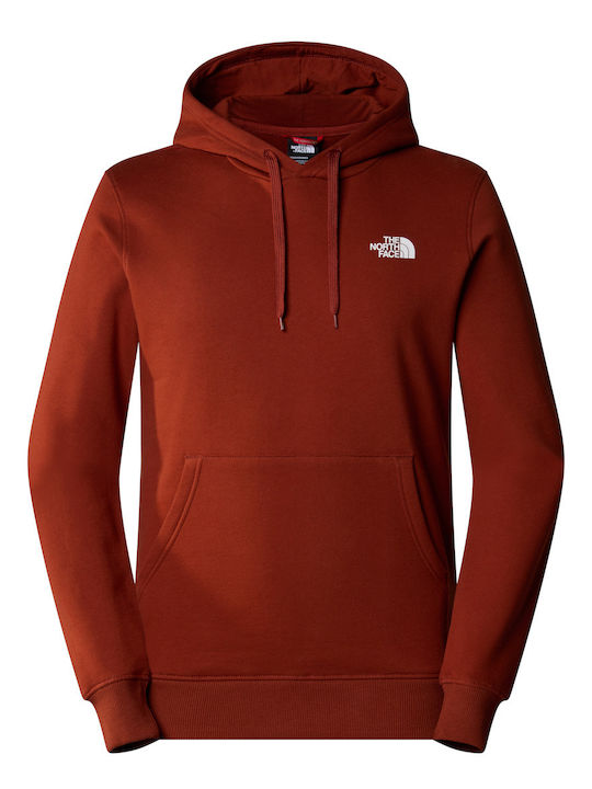 Sweatshirt with Hood Brown