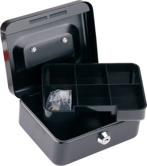 MP Cash Box with Lock Black PA214-03