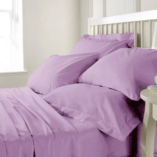 Anna Riska Prestige Set Față de Pernă Oxford 7 Liliac 50x70cm.