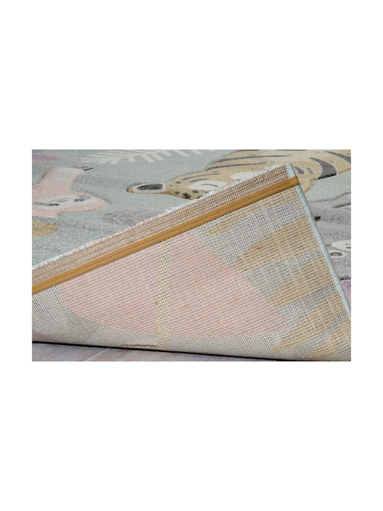 Tzikas Carpets 63905-40 Παιδικό Χαλί Πράσινο 133x190cm Tzikas Carpets 63905-40 Παιδικό Χαλί Πράσινο 133x190cm