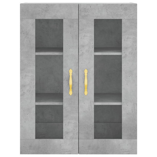 vidaXL Bathroom Cabinet L69.5xW34xH90cm Gray
