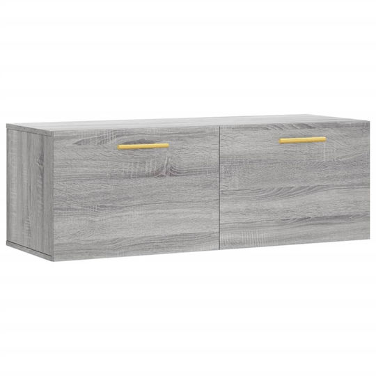 vidaXL Cabinet de baie L100xA36.5xÎ35cm Sonoma