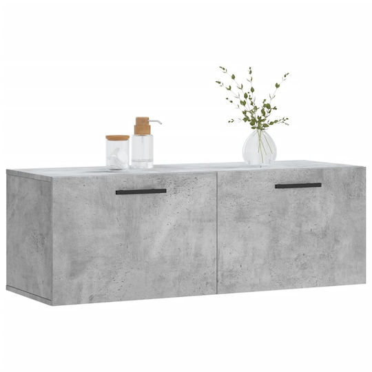 vidaXL Badezimmerschrank B100xT36.5xH35cm Gray