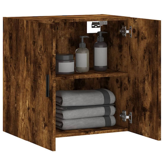 vidaXL Bathroom Cabinet L60xW31xH60cm Oak