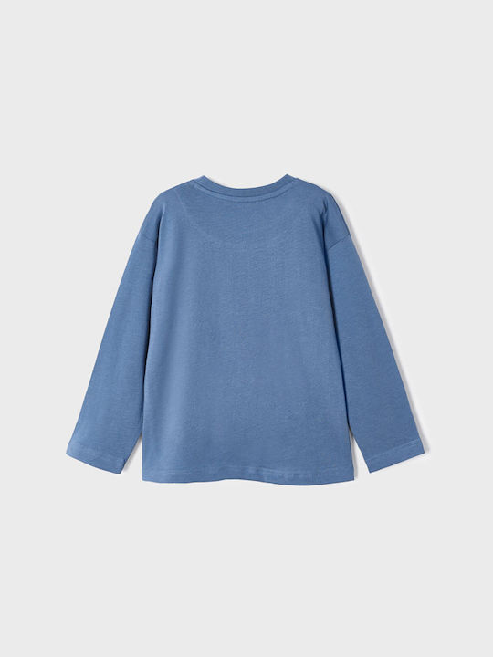 Mayoral Kids Blouse Long Sleeve Blue