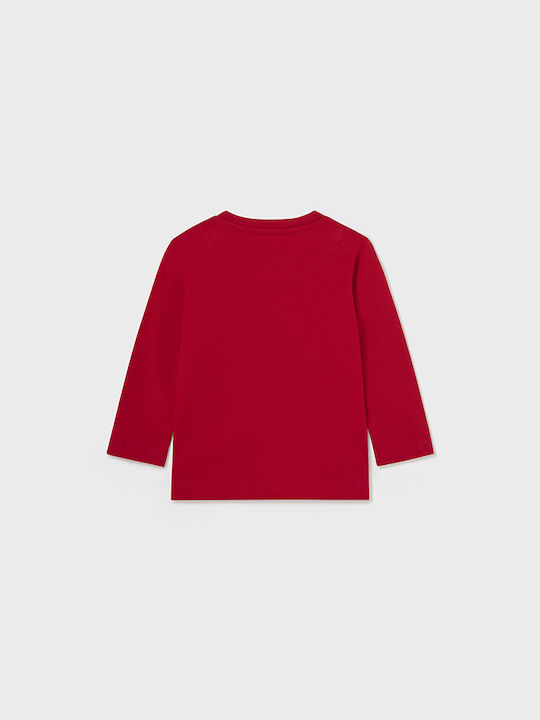 Mayoral Kids Blouse Long Sleeve Red