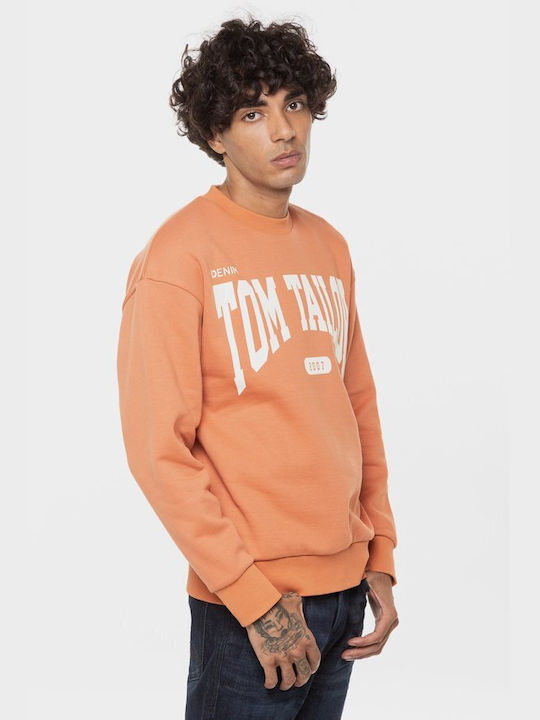 Tom Tailor Men's Sweatshirt Orange