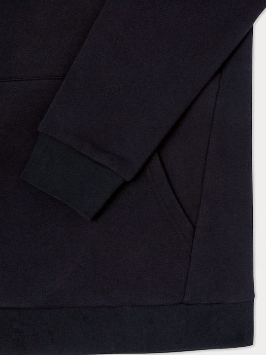 Sweatshirt mit Kapuze Schwarz
