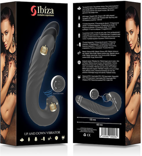 Ibiza Vibrator G-Spot 15.5cm Turquoise