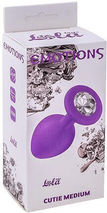 Lola Games Πρωκτική Σφήνα Medium Μωβ