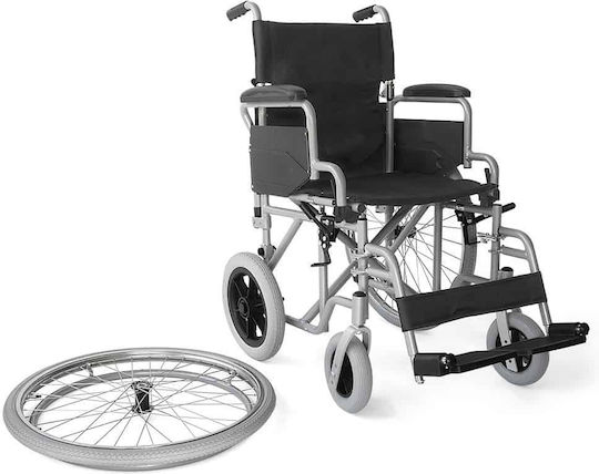 Vita Orthopaedics QR 09-2-082 VT405 QR Αναπηρικό Αμαξίδιο 12" Ελαφρού Τύπου με Απλή Πλάτη Αμαξίδιο Αλουμινίου 43cm 09-2-082
