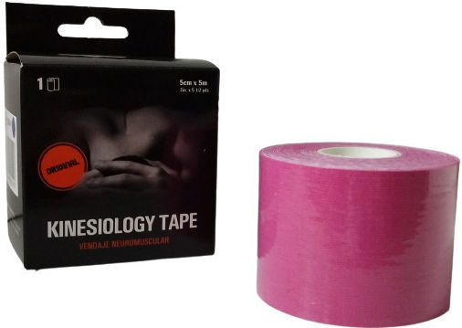 Calvo Kinesiology Tape 5cm x 5m Pink