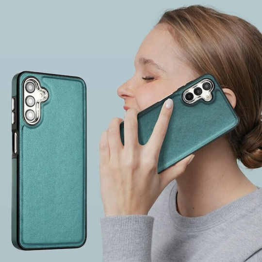 Texture Back Cover Leather / Silicone Green (Galaxy A04s)