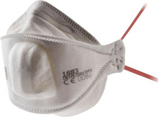 3M Protective Mask FFP3 with Valve White 3M1883 1pcs