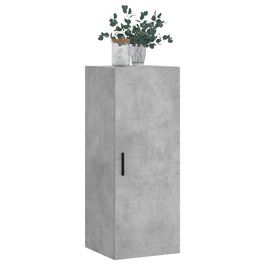 vidaXL Bathroom Cabinet L34.5xW34xH90cm Gray