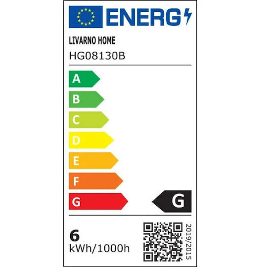 Смарт крушка Livarno Lux LED 6.5W за фасунга E14 RGB 470лм