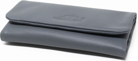 Mestango Tobacco Pouch With Magnetic Clasp 15.5x8cm Gray