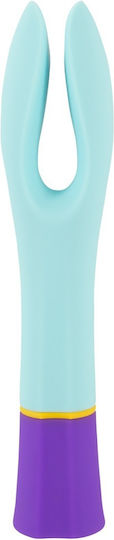 You2Toys Double Vibrator 18.2cm Light Blue