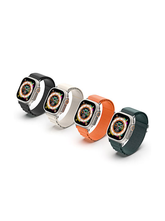 Dux Ducis Sport Buckle Λουράκι Μαύρο (Apple Watch Ultra 49mm)