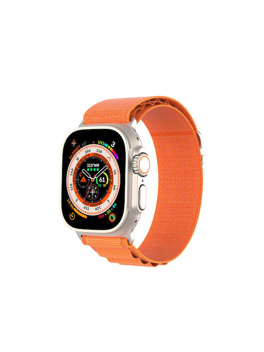 Dux Ducis Sport Buckle Λουράκι Πορτοκαλί (Apple Watch 42/44/45/49mm)