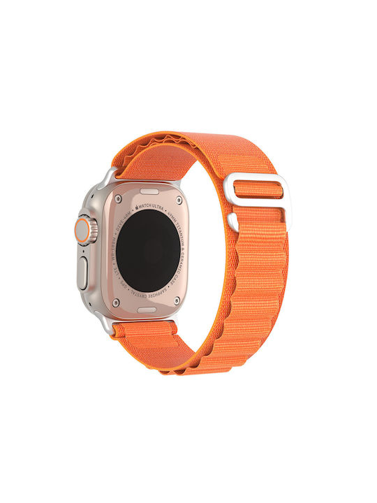 Dux Ducis Sport Buckle Strap Stainless Steel Orange (Apple Watch 38/40/41/42mm)