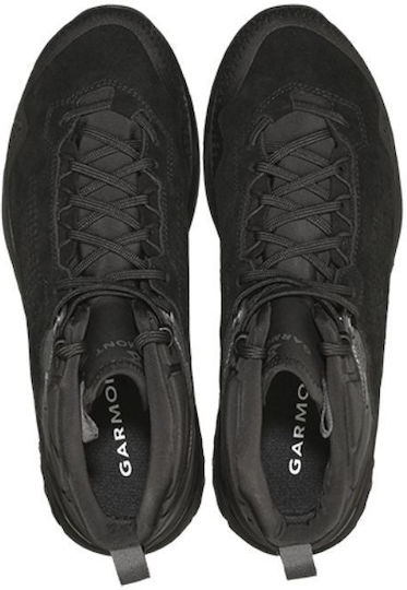 Garmont Militär-Halbschuhe T4 Groove G-dry Wasserdichte Wildleder Schwarz