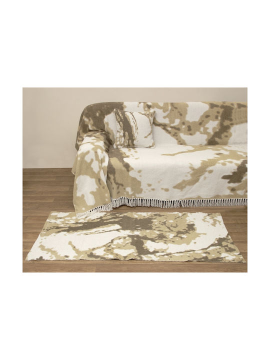 Viopros Χαλί Ορθογώνιο Μπεζ 135x190cm