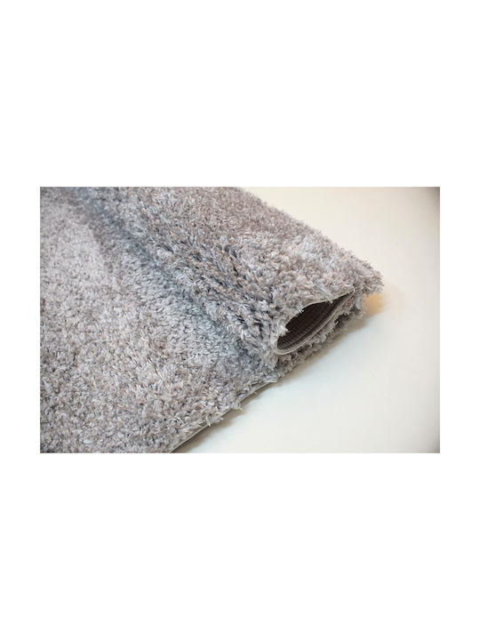 Tzikas Carpets Alpino 80258-095 Χαλί Στρογγυλό Γκρι Φ160cm
