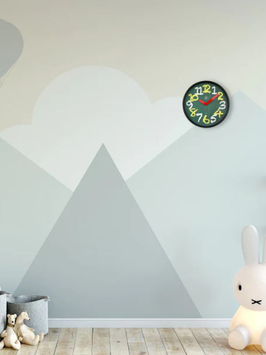 Nextime Kids Plastic Wall Clock 30cm