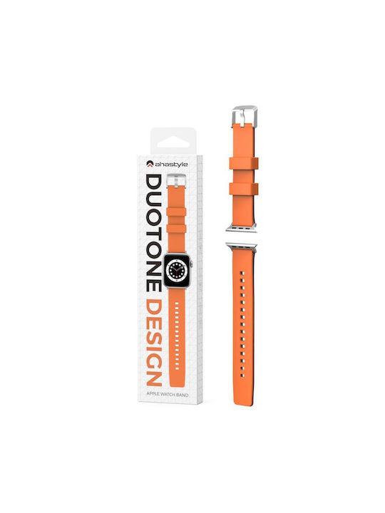 AHAstyle WA11 Λουράκι Σιλικόνης Πορτοκαλί (Apple Watch 38/40/41mm)