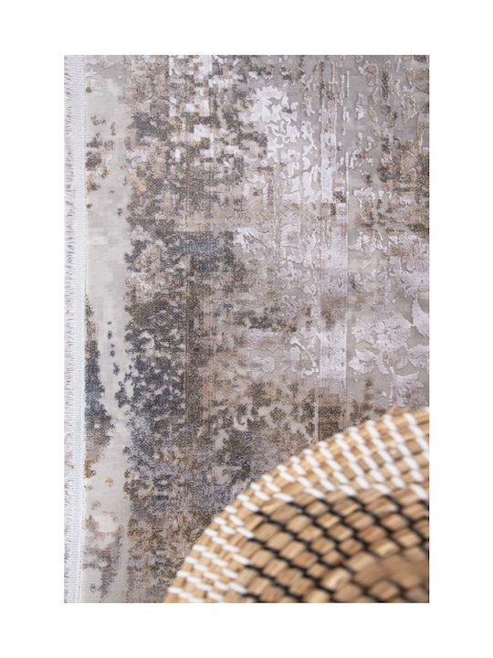 Royal Carpet 8097Α Χαλί Ορθογώνιο Μεταξένιο L.grey Anthracite 100x160cm